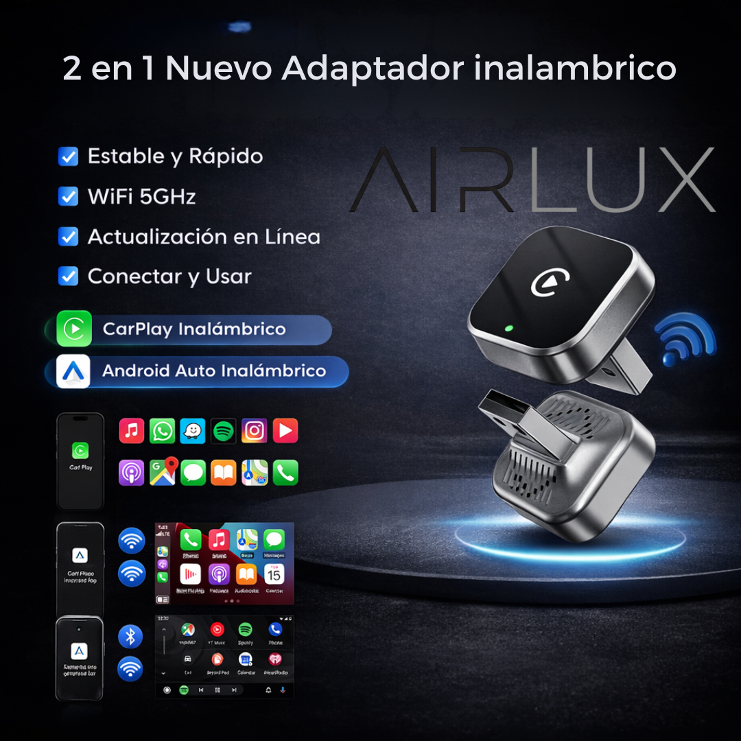 Dispositivo Inteligente para CarPlay y Android Auto