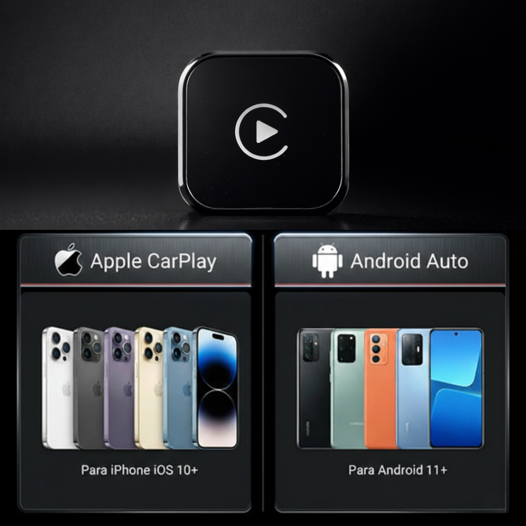 Dispositivo Inteligente para CarPlay y Android Auto