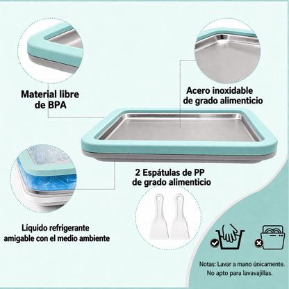 Máquina para hacer Ice Cream Rolls en casa